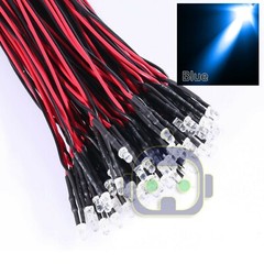 1.8mm 2mm 3mm 5mm 8mm 10mm Pre Wired LED DC9-12V Lights Emitting Diodes