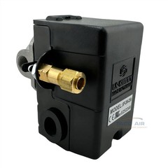 Heavy Duty Pressure Switch Air Compressor Control Valve 140-175 PSI 4 Port 25amp