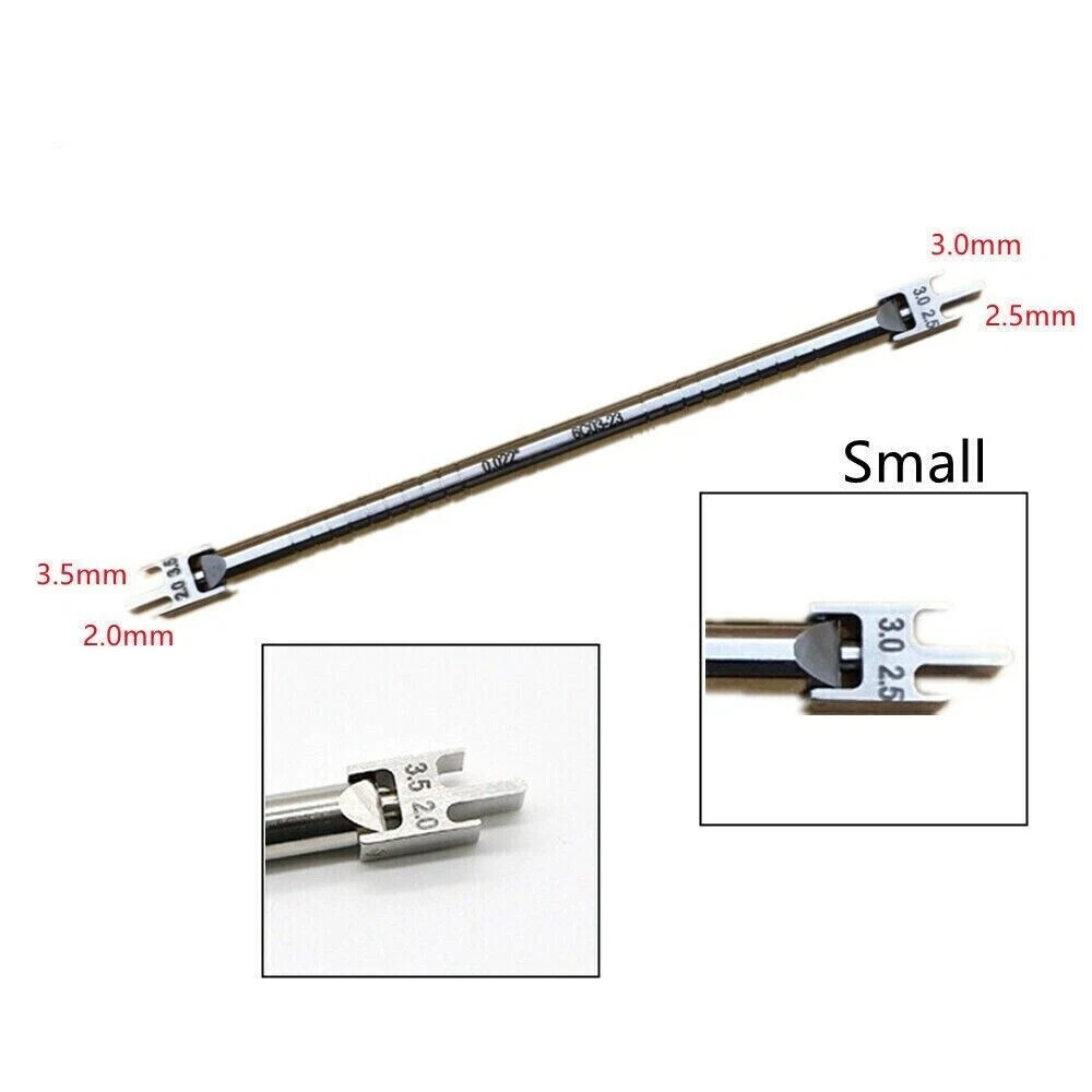 Dental Ortho Movable Head Height Gauge Locator Bracket Adjustable Positioner