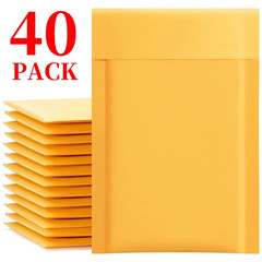 Kraft Paper Bubble Envelopes Bags Self Seal Adhesive Padded Bubble Mailers Shock