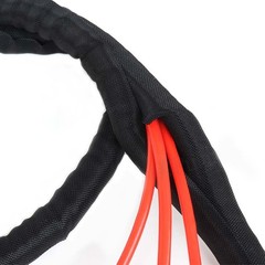 5mm-60mm Braided Split Cable Wire Sleeve Self-WRAP Wire Harnessing Sheathing