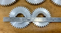 Atlas Craftsman 10″ 12″ Metal Lathe Change Gear Set Of 9 Plus 2