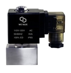 1/4″ Inch High Pressure Stainless 2610 PSI Electric Solenoid Valve NC 110V AC