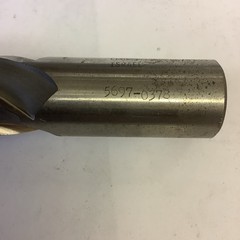 Hanita End Mill, 1” X 1” X 6” X 8 1/2”, M-42 Cobalt, 4 FL, One In Lot, 3113-H