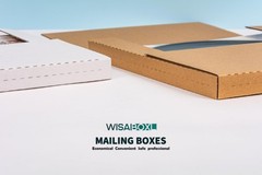 White Vinyl Record Mailers 12.8×12.8×1 in LP Cardboard Boxes