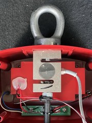 OPTIMA LP7910 CRANE SCALE 500lb Digital Hanging Scale Industrial Hook Scale USED