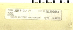 TSURUGA 3567 Insulation Tester 3567-05-RY – Japan