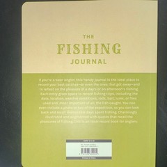Arcturus Fishing Journal Guided Diary with Prompts ISBN 978-1-3988-5000-2