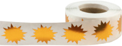Color Coding Burst Labels Starburst Design | 1″ Inch | 500 Pack | Pick One Color