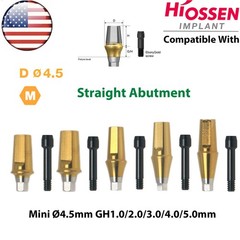 US Dental 17° Angled Anatomic/Straight Transfer Abutment Fit Hiossen Osstem M/R
