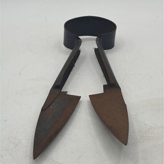 Vintage Antique Metal Shears Long Wool Sheep Goat Scissors Farm Ranch Tool