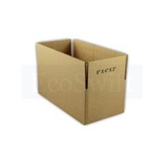75 8x4x3 EcoSwift Cardboard Packing Moving Shipping Boxes Corrugated Box Cartons