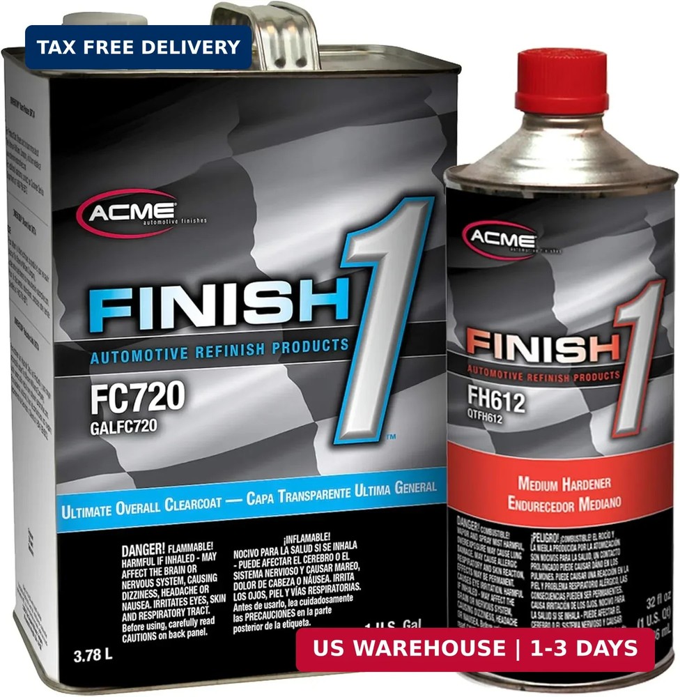 SHERWIN WILLIAMS Finish 1 Automotive Refinish Ultimate Overall Clearcoat (FC720)