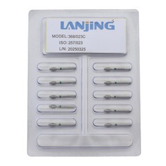 Dental Diamond Burs Football Coarse FG Bur 368/023C High Speed Burr 10Pcs/PK