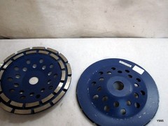 7″ Double Rim Cup Wheel Thread Fast Surface Grinding concrete brick