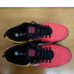 A.T.FIELD EVA×Mandom Evangelion Protective Sneaker Unit 02 Model Red JAPAN USED