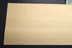 Ash Raw Wood Veneer Sheet 10 x 48 inches 1/42nd thick i4682-14