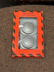 COVER PLATE OUTDOOR Weatherproof Duplex Receptacle Aluminum & Gasket NEW WR81C