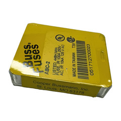 (Pack of 4) Bussmann ABC-2 Fuse, 2A, 448H, MIN. IR 100A 250VAC, IR 10kA 125VAC