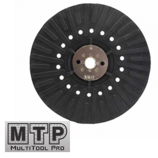 7″ x 5/8″-11 Resin Fiber Disc Backing Pad with Lock Nut for Angle Grinder 172mm