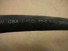 CAROL JACKETED CABLE 12/4 90C FT-2 P-7K-123033 MSHA 600V 39 FEET TOTAL LENGTH