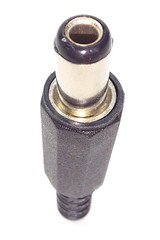 Lot of 20 – DC Male Barrel Power Plug 2.5mm x 5.5mm x 9.5mm