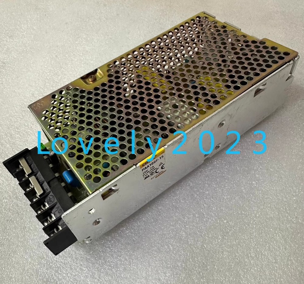 1pc used COSEL PAA100F-15 15V7A Power supply 100W