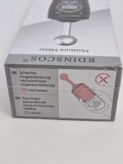 RDINSCOS Moisture Meter Ball Type Drywall Wood Moisture Meters Walls Inductive