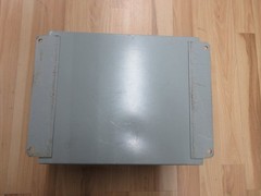 Hoffman A12108CH Junction Box 6x 30mm Push Button Holes