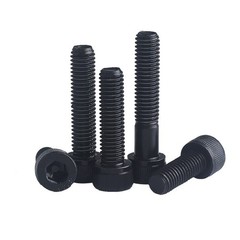 Black 12.9 Steel Hex Socket Bolts Cap Head Screws 10# 1/4 5/16 3/8 7/16 1/2 5/8