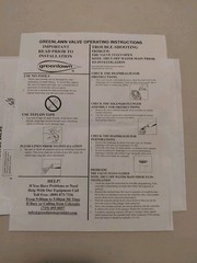 Greenlawn 1″ angle valve model 61-1 low profile FPT refurbished & water tested