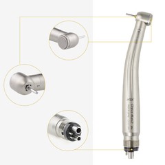 Dental Pana Max2 High Speed Handpiece with LED Light Single Water Spray 4H