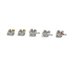 50 Sets Dental Orthodontic Metal Brackets Braces Mini Roth MBT 022 018 345W/H