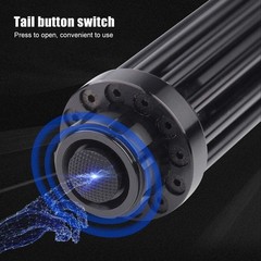 New 450nm Blue Laser Pointer Pen Visible Beam Light Zoom Focus Lazer US