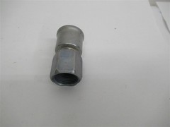 Parker 16826-10-10-ZJ ,Female JIC 37°/SAE 45° Dual Flare,Swivel,Straight Fitting