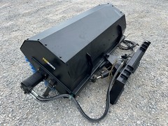 PROWORKS 72″ Hydraulic Angle Broom Skid Steer Attachment Half Poly Wire Brush