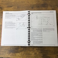 1990s Beloit KS Sunflower 1435 Three Section Tandem Disc Operator Manual