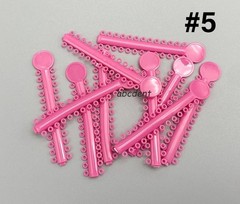 1040Pcs Dental Orthodontic Elastic Braces Rubber Band Ligature Ties For Bracket