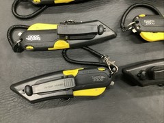 Lot of (6) Easy Cut 2000 Yellow Safety Box Cutter Knife