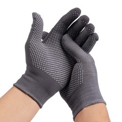 24Pcs Work Gloves Liners Dry Hand Anti-slip Dots Knitted Working Glove – Stretch