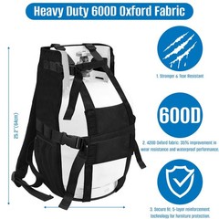 Siruiton Propane Tank Backpack Heavy Duty 600D Oxford Fabric Cylinders Tank