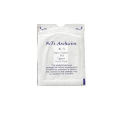 10Pcs Dental Orthodontic Super Elastic Niti Arch Wires Round Ovoid /Nature Form