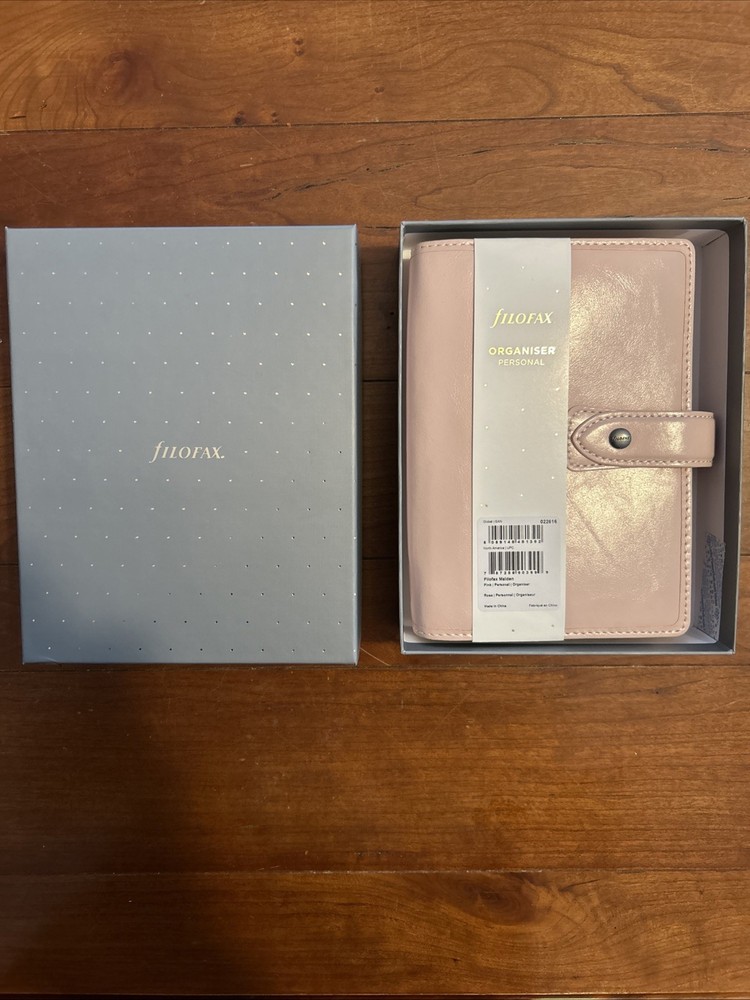 Filofax Malden Organizer/Planner A5 – Pink Leather Brand New (Out of Stock)