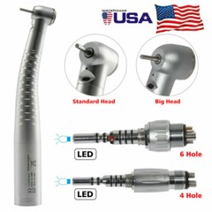 NSK Style Dental Slow Low Speed Handpiece E-type Air Motor Micromotor 2 4 Holes