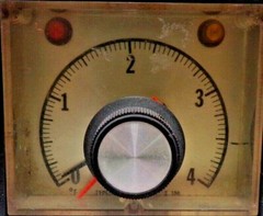 PARTLOW TIMER , 76BC-103-20-00 , 87B7628 , 0/400° F, TYPE J