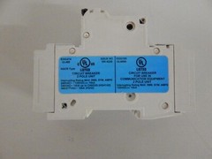 SIEMENS, 50A, 5SJ42, Trip C, Type NSJ, 2 Pole Circuit Breaker