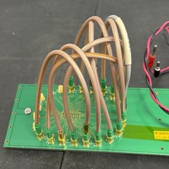 Test Station Interface Board 1101-0192-001 Rev A CPCVOA SMA Ports