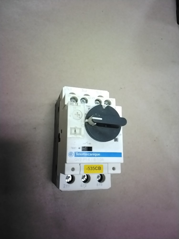 TELEMECANIQUE GV2-P14/6-10A CONTACTOR MANUAL STARTER MOTOR BREAKER