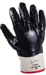 Showa 7166R 10 Men’s Large Nitri-Pro Coated Safety Cuff Rough 1, 12, 72 Pairs