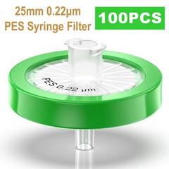 Simpure Syringe Filters PES Membrane 0.22μm Pore Size 25mm Diameter HPLC